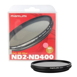 Marumi Grey Variable Filter DHG ND2-ND400 62 mm