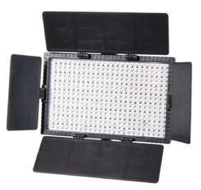 Falcon Eyes Bi-Color LED Lampe Set Dimmbar DV-384CT-K2 inkl. Akku