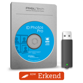 IdPhotos Pro Pa&szlig;bild Software auf Dongle