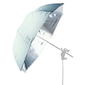 Falcon Eyes Jumbo Umbrella UR-T86S Silver/White 216 cm