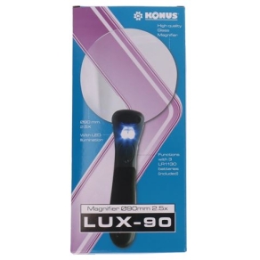 Konus Lupe Lux-90 2,5x mit LED
