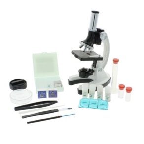 Byomic Beginners Microscope Set 100, 400 and 900x in Case