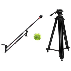 Falcon Eyes Video Travel Jib with Video Stand