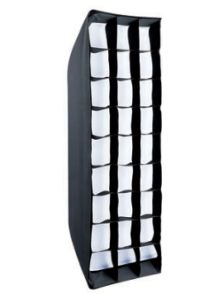 Linkstar Faltbare Striplight Softbox + Waben QSSX-30150HC 30x150 cm