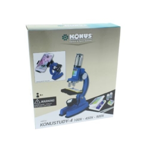 Konus Microscope Konustudy-4 150x-450x-900x with...