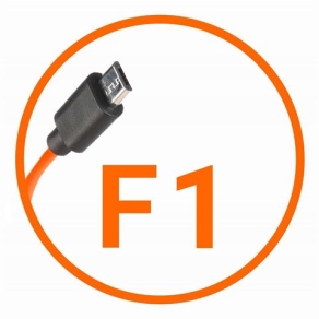 Miops Kamera Verbindungskabel Fujifilm F1 Orange