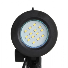 Falcon Eyes Lampenhalterung mit 4W LED Lampe und Stativ