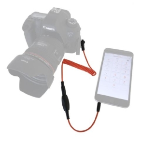 Miops Smartphone Fernauslöser MD-C2 mit C2 Kabel für Canon