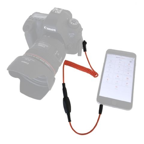 Miops Smartphone Fernauslöser MD-N3 mit N3 Kabel für Nikon
