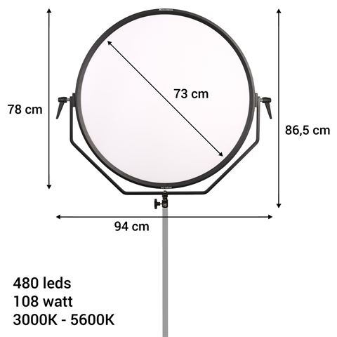 forening Objector fårehyrde Falcon Eyes Bi-Color LED Lamp Sophiez SO-108TDX on 230V, 672,03 €