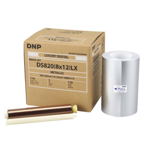 DNP Papier Metallic 1 Rolle je 110 St. 20x30 für DS820