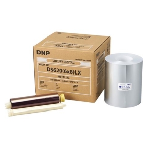 DNP Papier Metallic 1 Rolle je 200 St. 15x20 für DS620