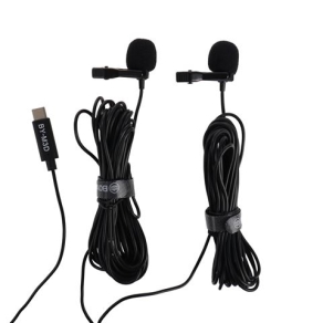 Boya Duo Lavalier-Aufsteckmikrofon BY-M3D f&uuml;r USB-C