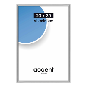 Nielsen Photo Frame 53523 Accent Glossy Silver 20x30 cm