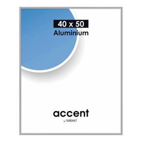 Nielsen Photo Frame 52523 Accent Glossy Silver 40x50 cm