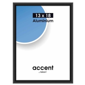 Nielsen Photo Frame 53226 Accent Frosted Black 13x18 cm