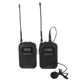 Boya UHF Dual Lavalier Microphone Wireless BY-WM6S