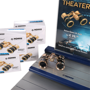 Theatre Binoculars Kit - Display with Top Card Including...