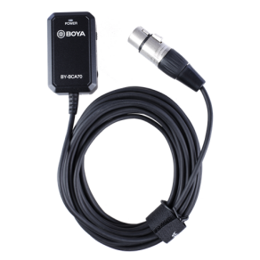 Boya Audio Adapter BY-BCA70 XLR Microphone to Smartphone