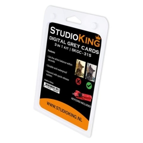 StudioKing Digital Grey Card SKGC-31S