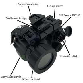 FLIR Breach/SiOnyx Aurora PRO Thermal/Night Vision Dual Goggles (Dovetail)