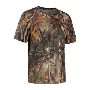 Stealth Gear T-Shirt Kurzarm Camo Forest Print Größe S