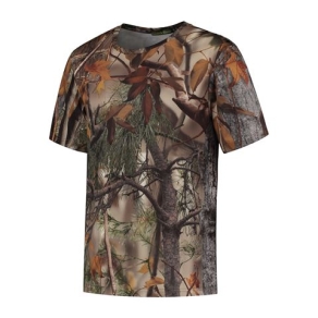 Stealth Gear T-shirt Short Sleeve Camo Forest Print size XXL