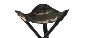 Stealth Gear Faltbarer Stuhl mit 3 Beinen