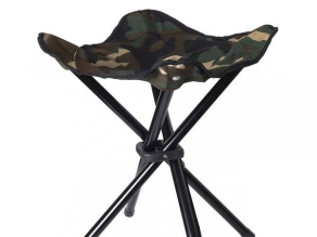 Stealth Gear Faltbarer Stuhl mit 4 Beinen