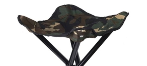 Stealth Gear Faltbarer Stuhl mit 4 Beinen